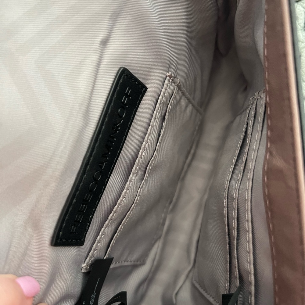 Rebecca Minkoff Brown Quilted Crossbody Bag - Picture 5 of 6